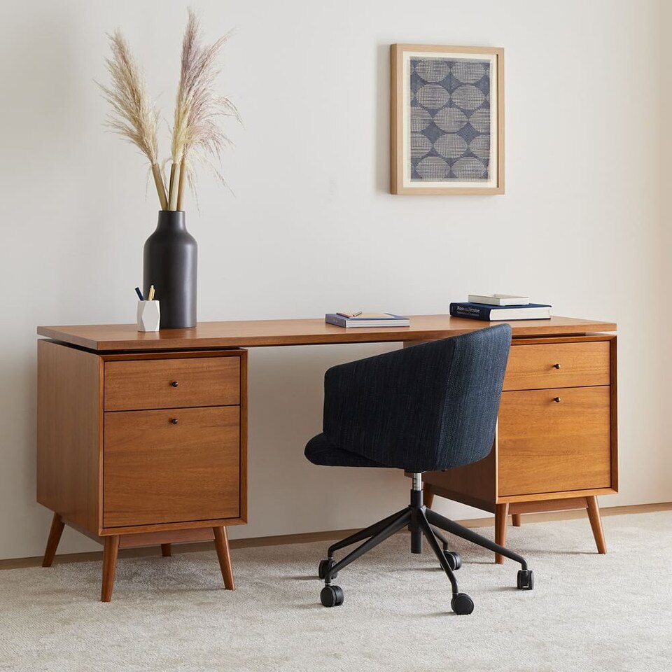 MidCentury Modular Desk Set 2 File West Elm Australia